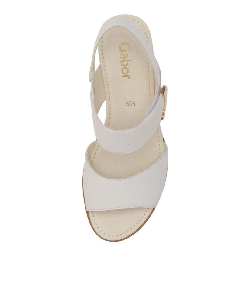 Gabour | Cuir Freeda Weiss Exclusif